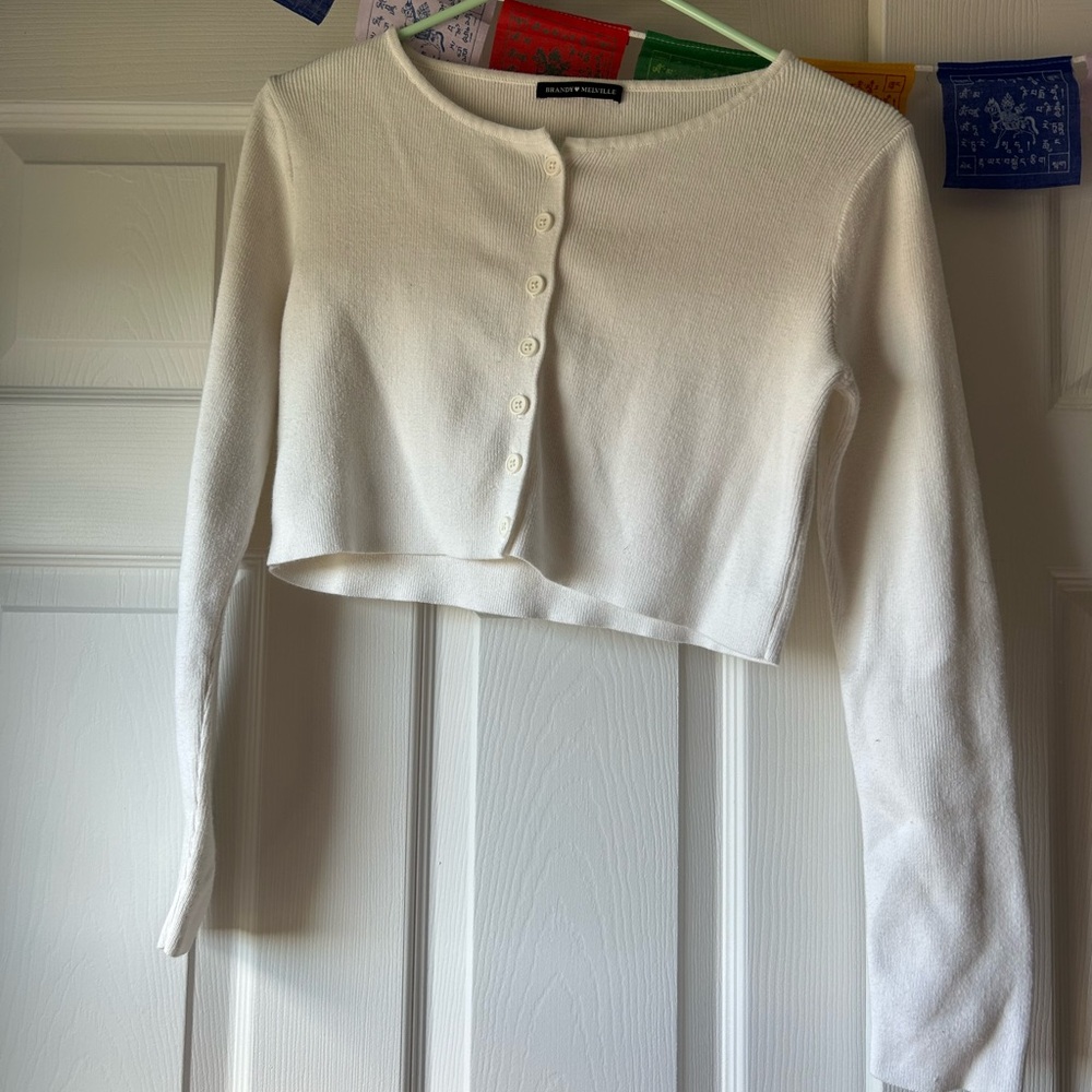 Brandy Melville crop long sleeve